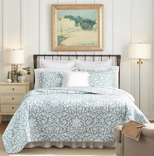 Laura ashley cotton bedspread - laura,