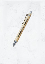 Naughty Engraved bamboo rude