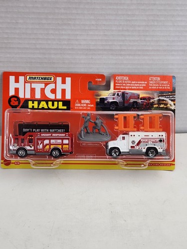Matchbox hitch haul mbx fire - haul,