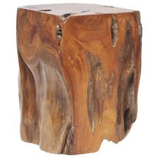 A Stool Solid Teak 30x30x40