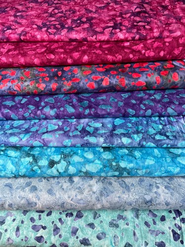 Batik fabric colourways - batik,