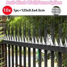 10x Anti-Climb Wall/Fence Spikes(1.25m) Anti theft spikes Home Security UK