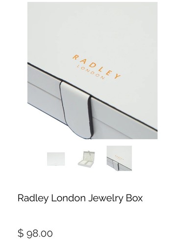 Radley london jewelry - london, box