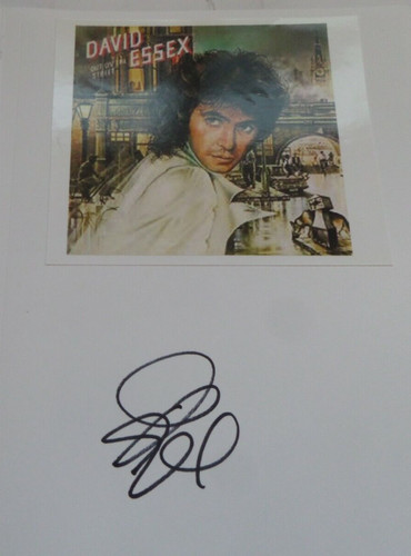 David essex autographed 6 - david,