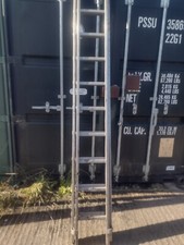 Youngman double ladders + ABRU  stand off + Cuprum fiberglass 7 step ladder