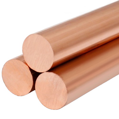 Pure copper round bar - t2,