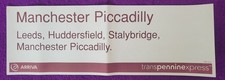 MANCHESTER PICCADILLY ARRIVA
