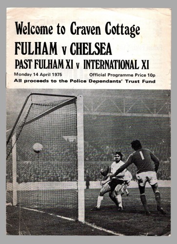 Fulham chelsea 1974 1975 - v,