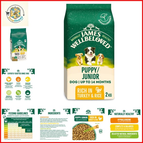 Dog puppy hypoallergenic - hypoallergenic, dry