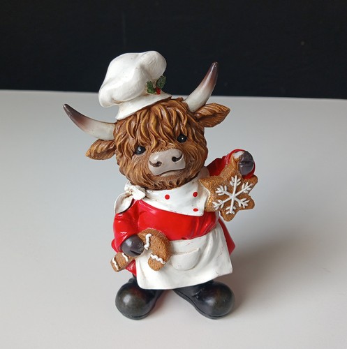 Highland cow chef - highland,