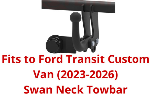 Swan neck tow bar - swan, for
