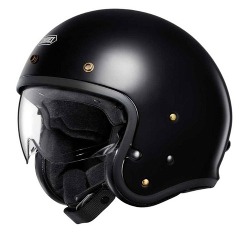 Shoei gloss black open face - shoei,