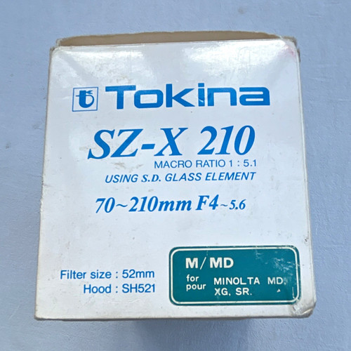 Tokina 210mm 4 5 - tokina, 70-210mm