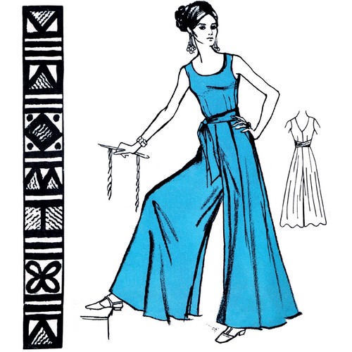 Vintage 1970s sewing pattern - sewing,