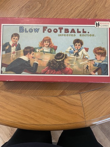 Blow football game antique - game,