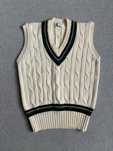 Vintage cricket jumper - vintage, vest
