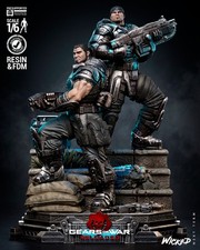 Gears of War Diorama 3D