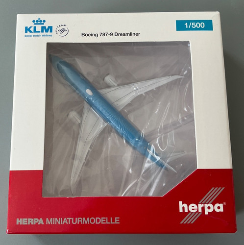 Herpa 500 klm boeing 787 - 1:500,