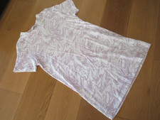 BNWOT Ladies TU lilac white