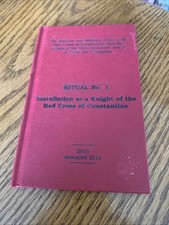 Masonic Ritual Book Knights of