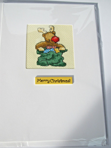 Completed christmas cross - completed,