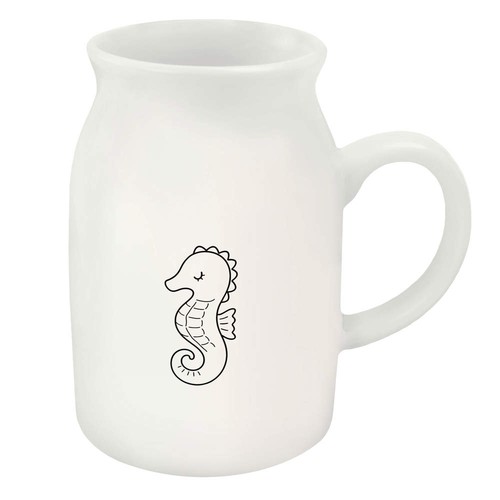 300ml seahorse outline - 300ml, 'seahorse