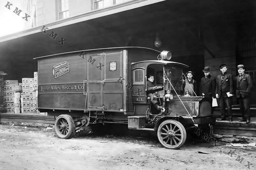 1900 delivery truck 4x6 - 1900's,