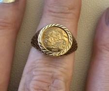 9ct Gold ST GEORGE & DRAGON