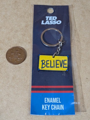 Ted lasso believe - lasso, keyring