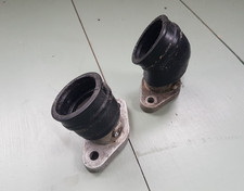 RARE Original Cagiva Elefant 650 Ducati Dellorto phf36 inlet stubs manifolds
