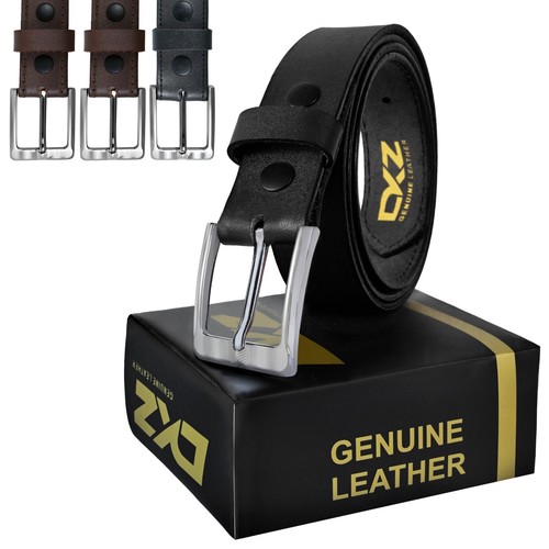 Dkz leather belt 100 genuine - leather, 100%
