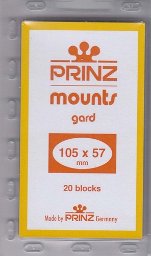 Prinz scott clear stamp mounts - clear,