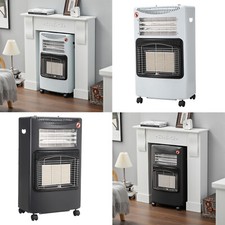 Folding Calor Gas Heater 1.5KW-4.2KW Portable Cabinet Heating Fire Butane Indoor