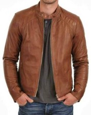 Men's New Genuine Lambskin