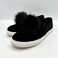 Betsey Johnson Zapp Black Pom