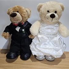 Build a Bear Bride and Groom Set , Build A Bear Workshop Teddy Bears