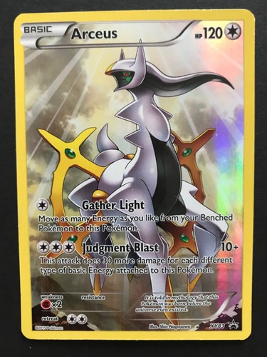 Arceus xy83 promo - arceus, xy