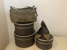 LK Bennett Olive Green Kitten
