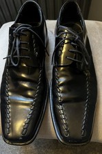 Jeffrey West Collaboration With Autograph M&S Black Leather Lace Up. Size 8 1/2