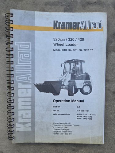 Kramer allrad 320 euro - 320, /