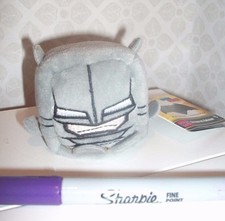 BNWT Kawaii Cubes: Batman v Superman - grey ARMOURED BATMAN plush DC Comics NEW