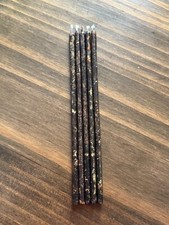 Natural 100% Beeswax Thin Candles | Various Colours 18.5cm x 0.6cm | 1 Pack-5pc