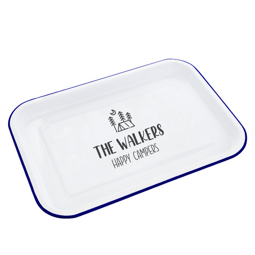Personalised camping enamel - personalised,