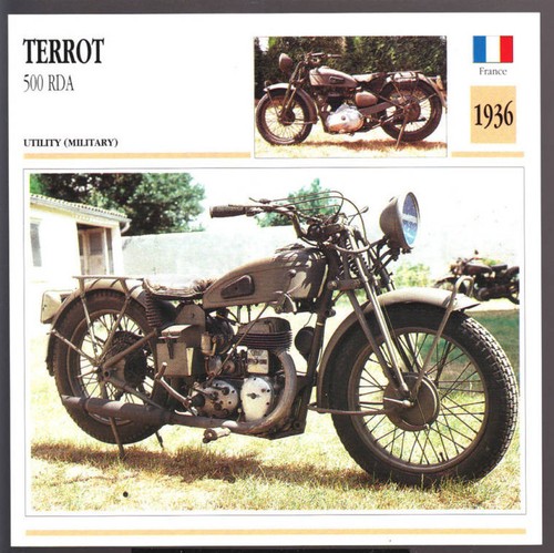 1936 terrot 500cc rda - 500cc, 498cc