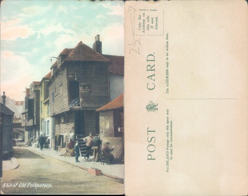 Old folkestone street scene - street,