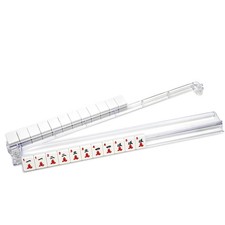 Clear Acrylic Mahjong Tile