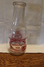 Vintage Glass Sealtest Milk