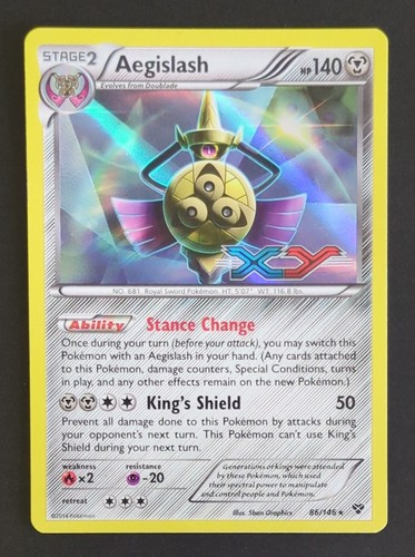Aegislash 146 stamped - xy,