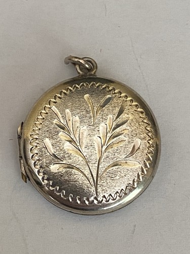 Antique round silver - round,