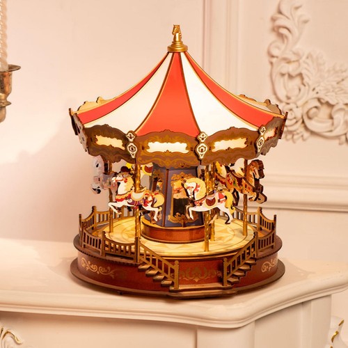 Carousel music box - carousel,